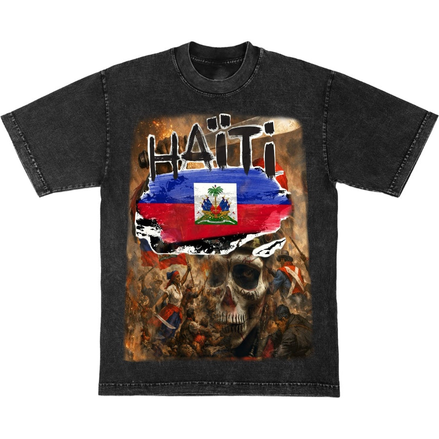 “HAITI” - Mineral Wash Crew 6.5oz