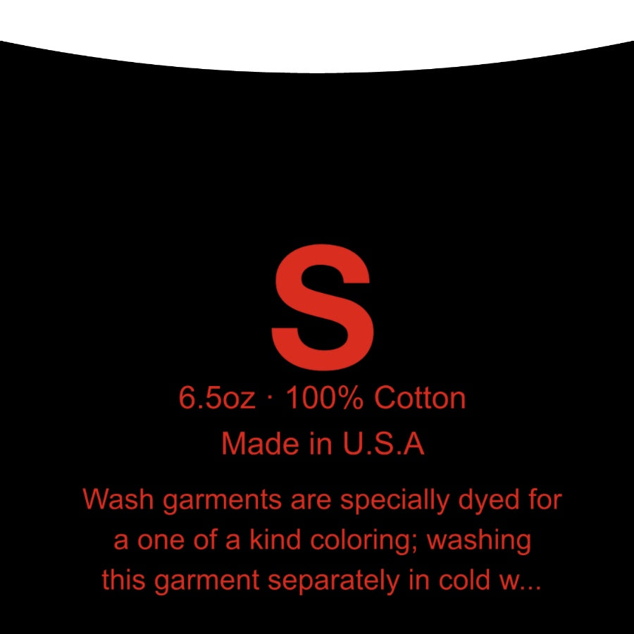 “HAITI” - Mineral Wash Crew 6.5oz