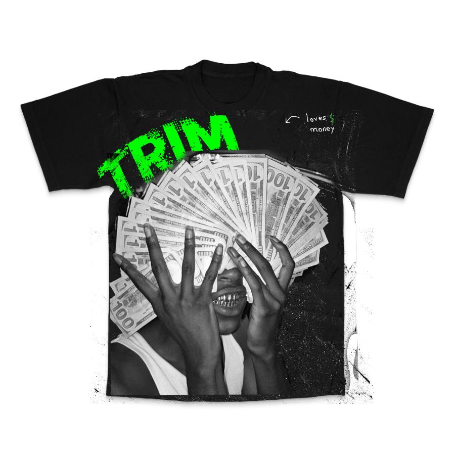 "TRIM" - OVERSIZED BOX TEE 7.5 OZ