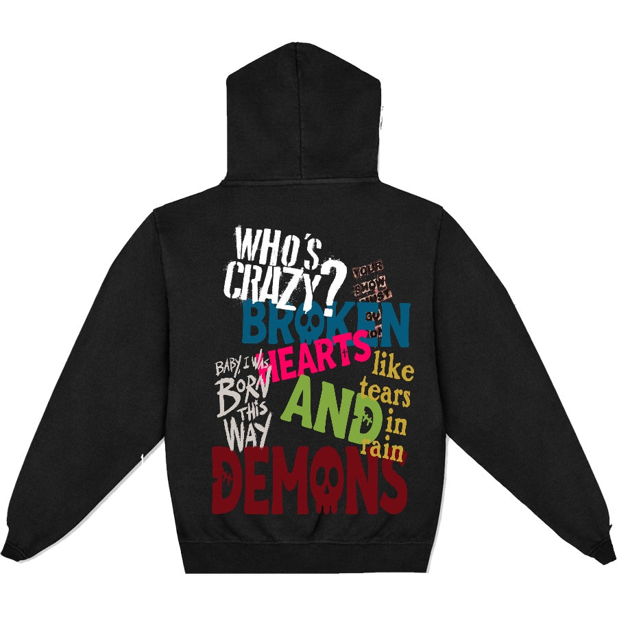 “WHO’S CRAZY?” - WOMEN STANDARD HOODIE 11oz