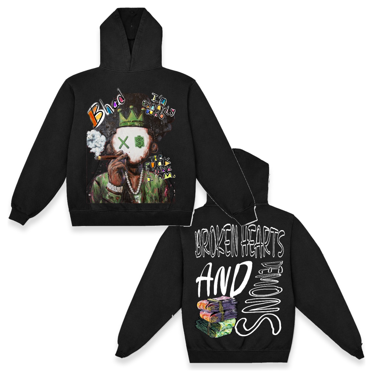 “IM EXACTLY WHO” -11oz STANDARD HOODIE