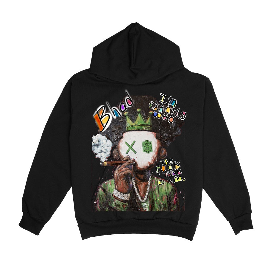 ”I’M EXACTLY WHO” - Urban Pullover Hooded Sweatshirt
