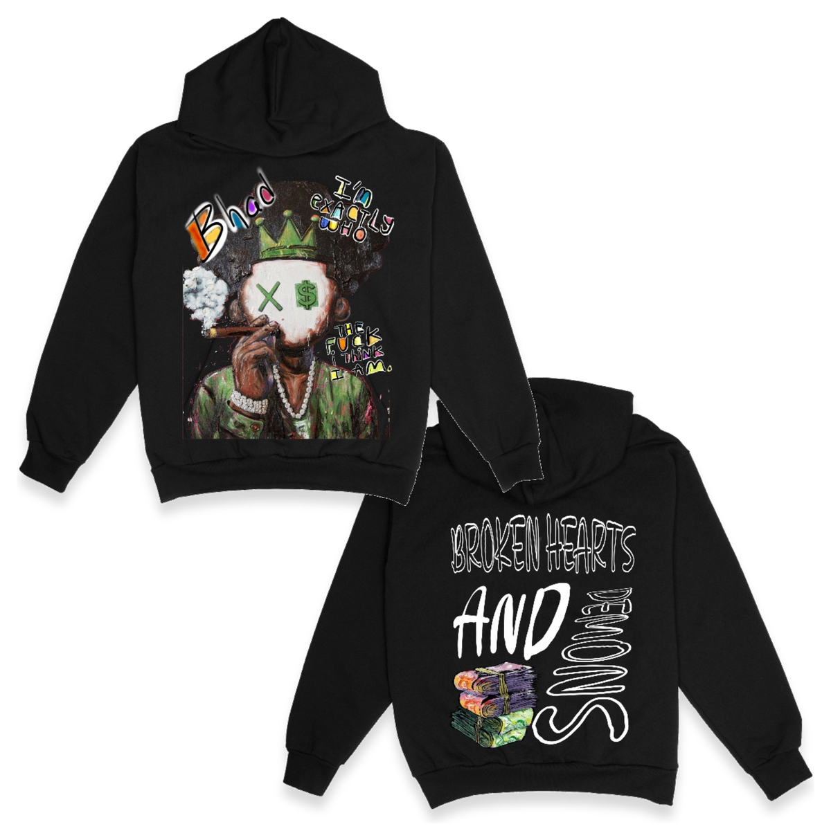 ”I’M EXACTLY WHO” - Urban Pullover Hooded Sweatshirt
