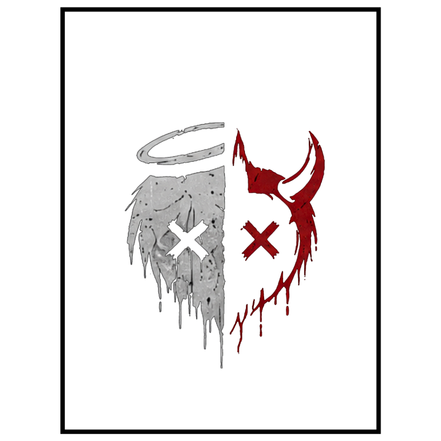 BHAD DEMON UV-DTF STICKER 4X6