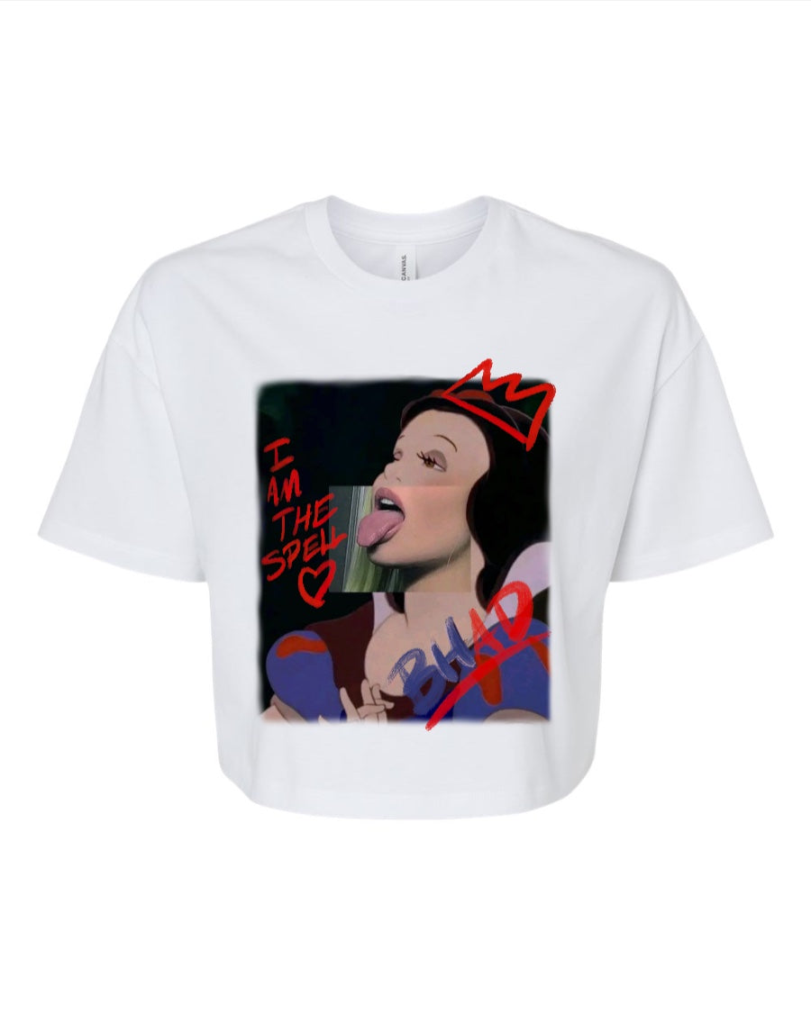 "I AM THE SPELL" Women's Crop Tee