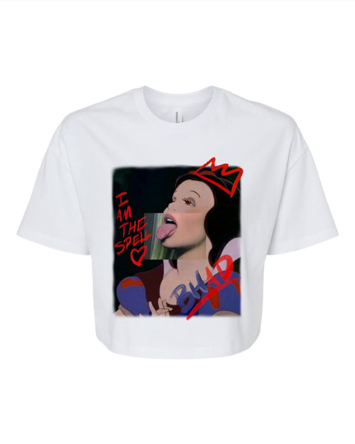 "I AM THE SPELL" Women's Crop Tee